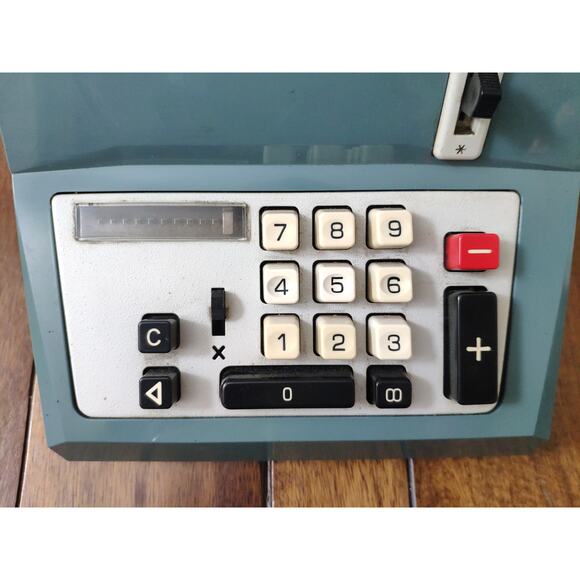 Vintage Olivetti Summa Quanta 20-7/8T Printing Calculator - Picture 10 of 10